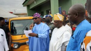 Hon. Bayo Balogun Boosts Local Economy With Shops, Other Business Tools