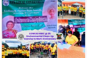 COWLSO Celebrates 25 Years with Clean-Up Drive at Epe’s Oluwo Fish Market