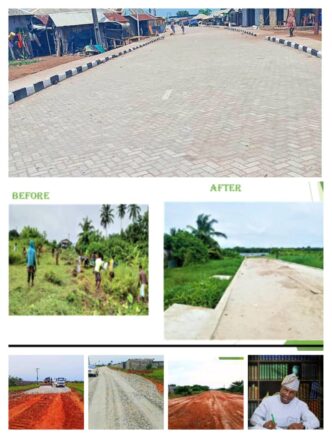 Lekki LCDA Chairman Delivers 500-Metre Road in Folu Town, Opens Access Routes Across Communities
