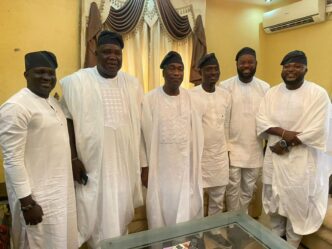 Eredo LCDA Leadership Pays Appreciation Visit to Lagos Deputy Governor Dr. Obafemi Hamzat