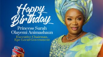 Ikosi-Ejinrin LCDA Chairman Celebrates Princess Surah Animashaun on Birthday