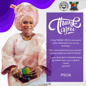 Epe Council Boss, Princess Surah Animashaun, Expresses Gratitude for Massive Birthday Celebrations