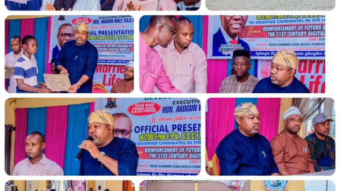 Ikosi-Ejinrin LCDA Distributes Free GCE Forms to 200 School Leavers