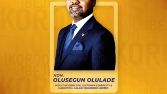 Senator Tokunbo Abiru Congratulates Hon. Olusegun Olulade on Appointment at Galaxy Backbone Ltd.