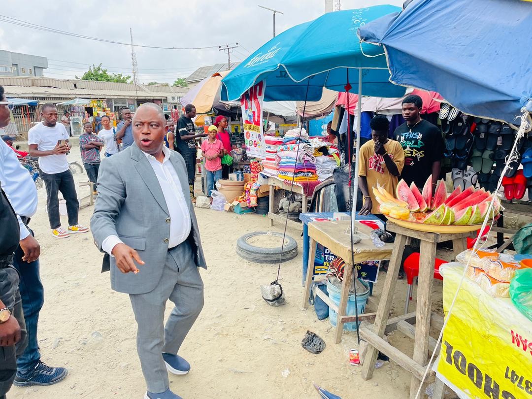 Olowa Leads Enforcement Drive Against Illegal Roadside Trading in Ibeju-Lekki