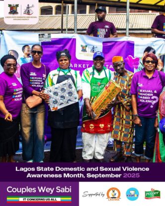 DSVA, Partners Host ‘Couples Wey Sabi’ Market Fiesta to Promote Equality, End SGBV