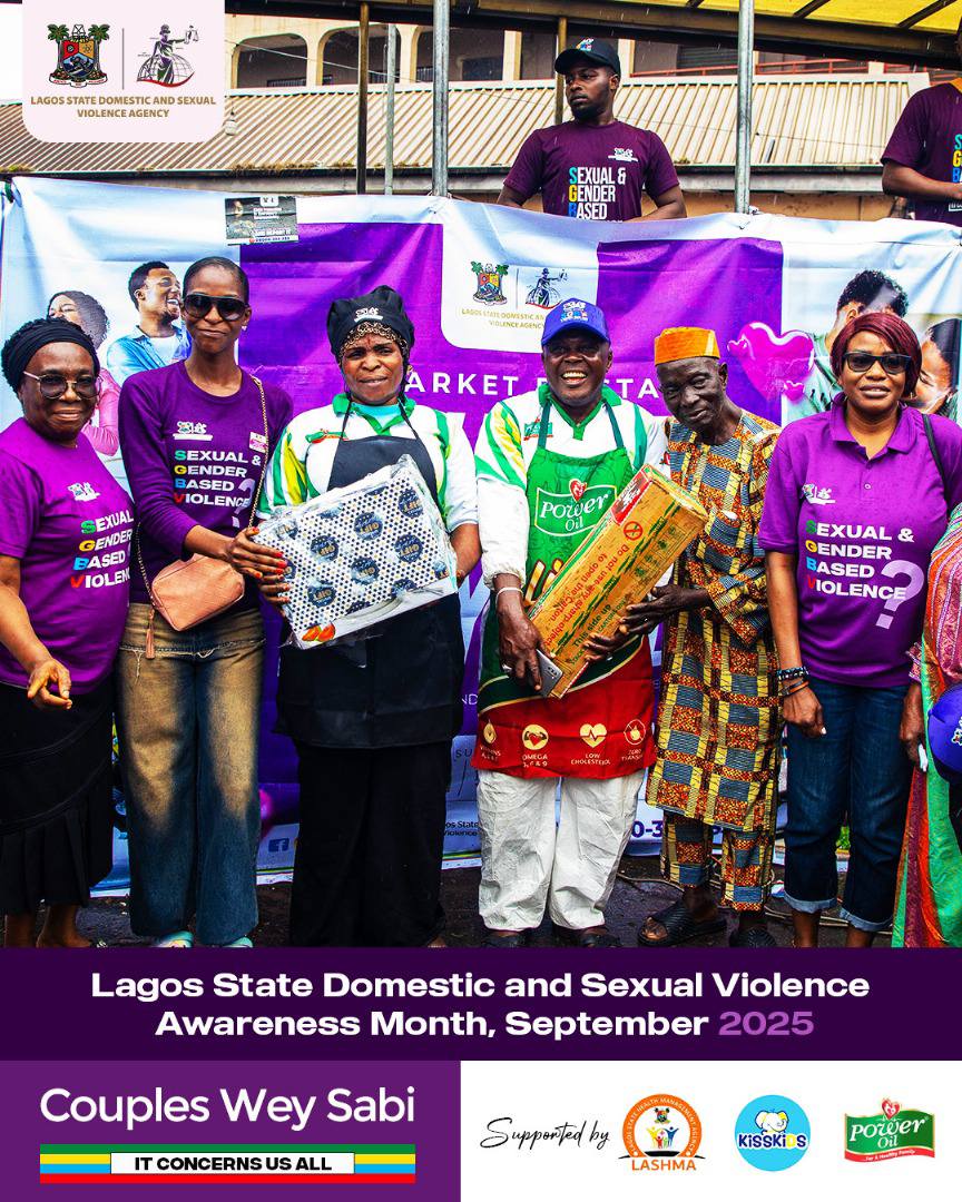 DSVA, Partners Host ‘Couples Wey Sabi’ Market Fiesta to Promote Equality, End SGBV