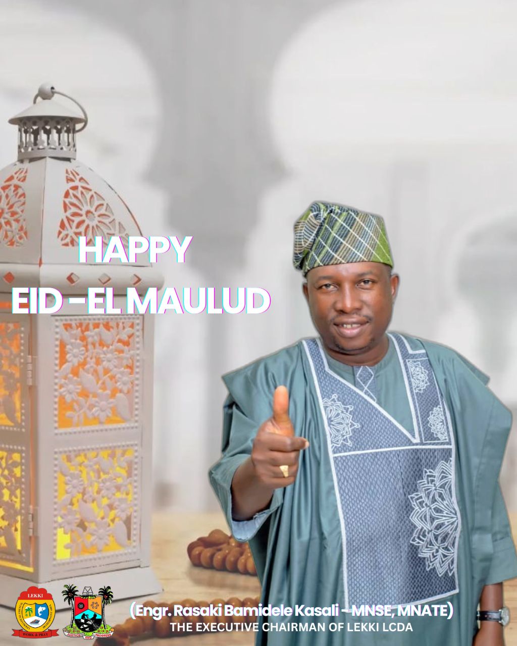 RBK Felicitates Muslims on Maolud Nabiyyi, Calls for Peace, Unity, Harmony