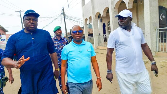 Hon. Olowa Inspects Key Roads, Reaffirms Commitment to Infrastructure Development