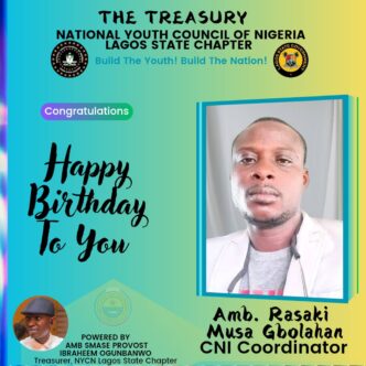 Amb. Rasak Musa Gbolahan Honoured on His Birthday