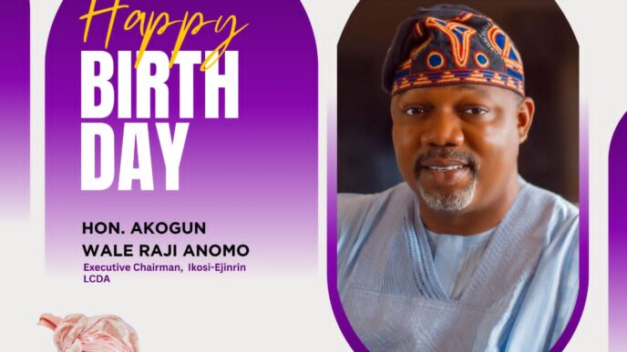 Epe LGA Chairman, Princess Surah Animashaun, Felicitates Ikosi-Ejinrin’s Hon. Wale Raji Anomo on Birthday