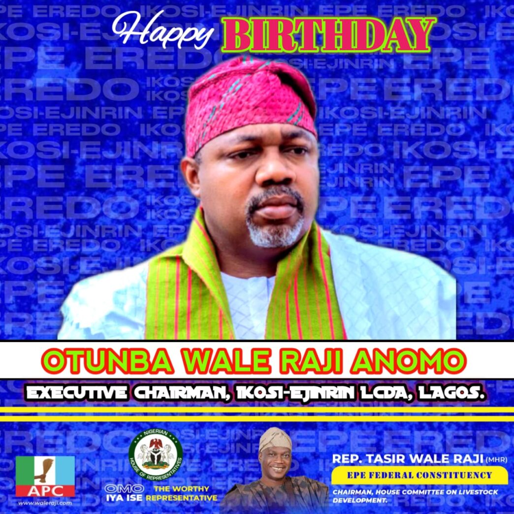 Hon. Wale Raji Felicitates Ikosi-Ejinrin Chairman, Otunba Wale Anomo, on Birthday