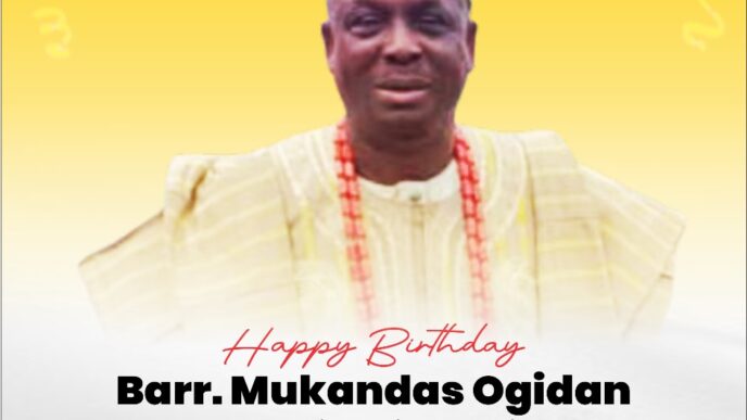 Ibeju-Lekki LG Chairman Celebrates Hon. Mukandasi Olaitan Ogidan on His Birthday