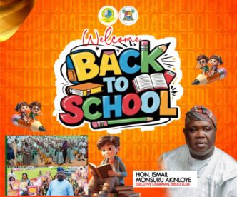 Hon. Akinloye Flags Off New School Session With Learning Materials for Pupils