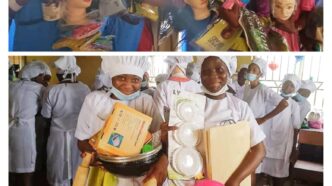 Wife of Lekki LCDA Chairman Donates Equipment to Support Students’ Skill Acquisition Training