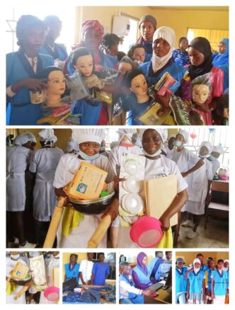 Wife of Lekki LCDA Chairman Donates Equipment to Support Students’ Skill Acquisition Training