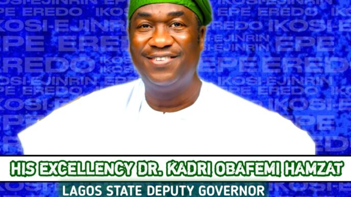 Rep. Wale Raji Celebrates Lagos Deputy Governor, Dr. Kadri Obafemi Hamzat, at 61