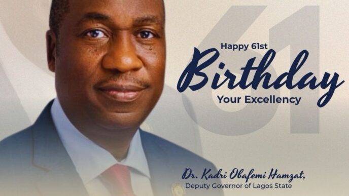 Lekki LCDA Chairman Celebrates Lagos Deputy Governor