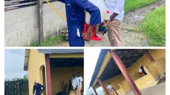 Lekki LCDA Fumigates Ebute Lekki, Okunraye to Boost Public Health and Sanitation