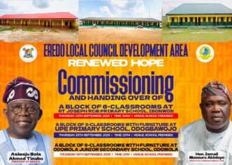 Eredo LCDA to Unveil New School Projects September 25