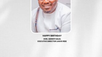 Hon. Ogunkelu Sylvester Celebrates Hon. Adeniyi Saliu on Birthday