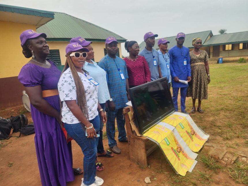 Golden Ten of Lagos Donates Television to RCM Primary School, Odomola