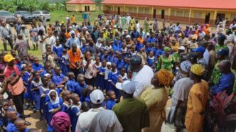 Eredo Council Delivers Classrooms, Security Fences, Exercise Books to Boost Education