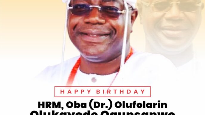 Ibeju-Lekki Chairman Felicitates Alara of Ilara, Oba Olufolarin Ogunsanwo, on Birthday