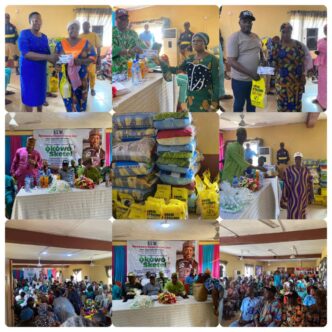 Hon. Ogunkelu Empowers Residents of Agbowa–Ikosi Ejinrin with Cash Support, Palliatives