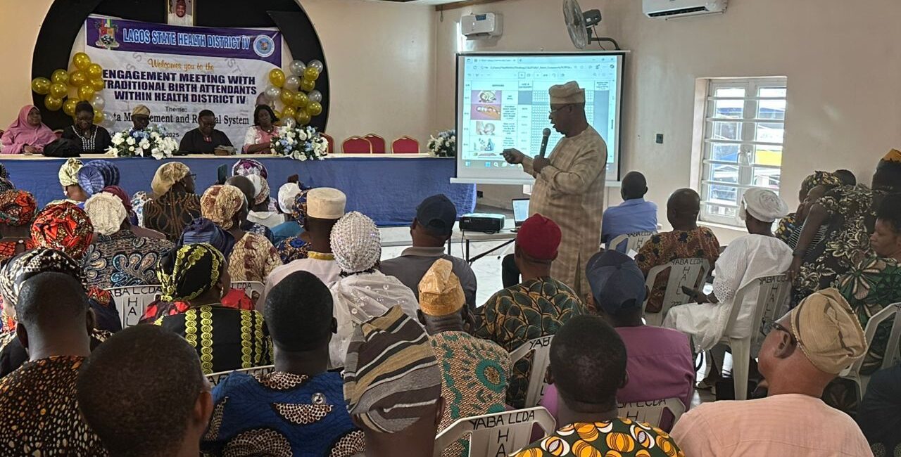 Lagos Health District IV Trains Traditional Birth Attendants on Data Management and Referral Systems