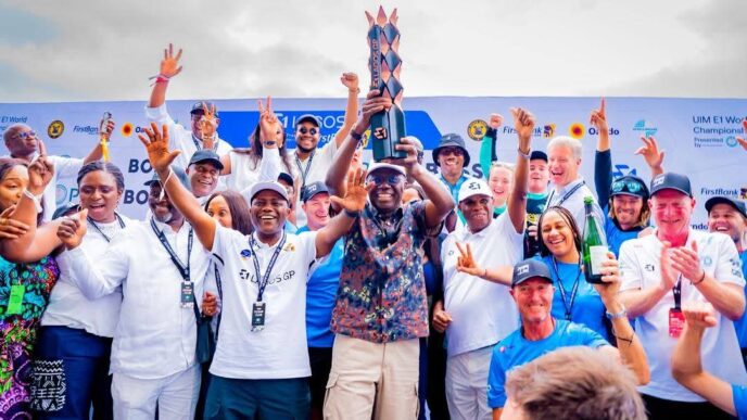 Governor Sanwo-Olu Crowns Team Brazil Champions of 2025 E1 Lagos GP