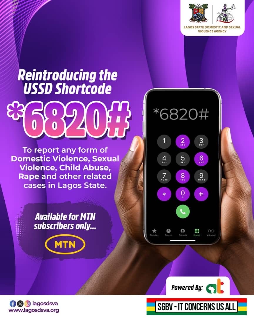 Lagos DSVA Makes Reporting Abuse Easier with USSD Code *6820#