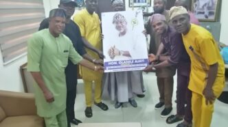 APC Ward Chairmen Pay Solidarity Visit to Hon. Oladele Ajayi, Reaffirm Support Beyond 2027