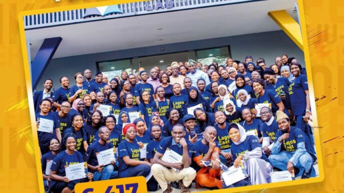 Abiru Salutes Teachers, Showcases Investments in Training, Digital Learning in Lagos East