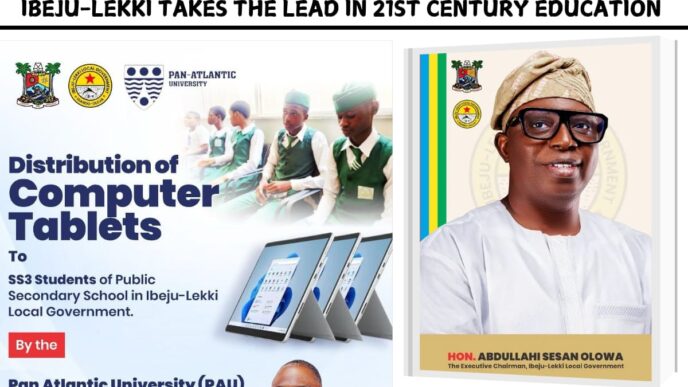 Ibeju-Lekki Champions 21st Century Learning, Rolls Out Digital Devices for Students