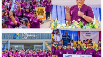 First Lady Ibijoke Sanwo-Olu Leads Wellness Walk, Promotes Women’s Empowerment in Ikorodu