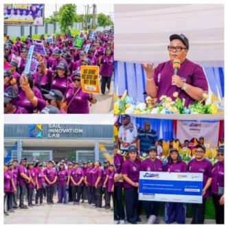 First Lady Ibijoke Sanwo-Olu Leads Wellness Walk, Promotes Women’s Empowerment in Ikorodu