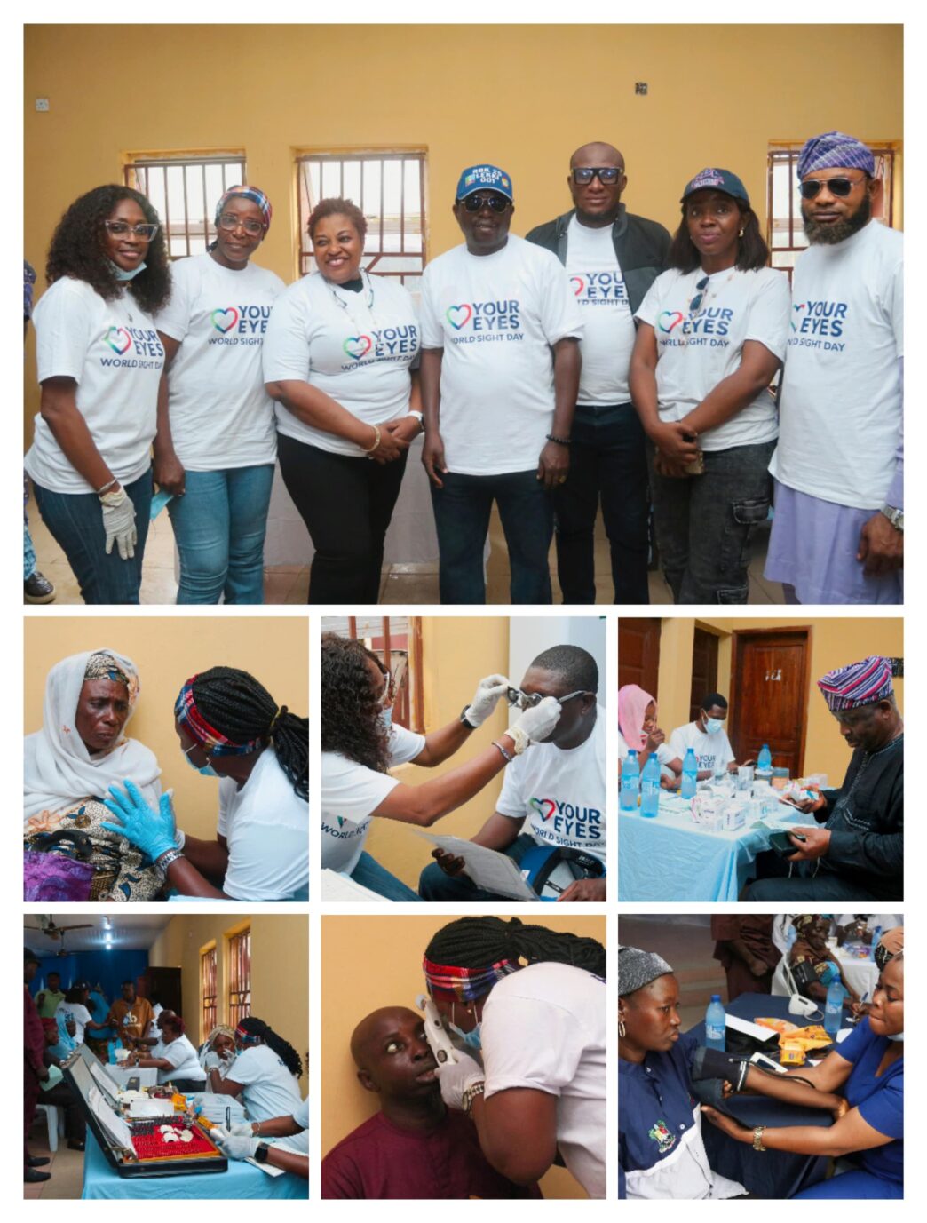 Lekki LCDA Offers Free Eye Tests as Part of World Sight Day 2025