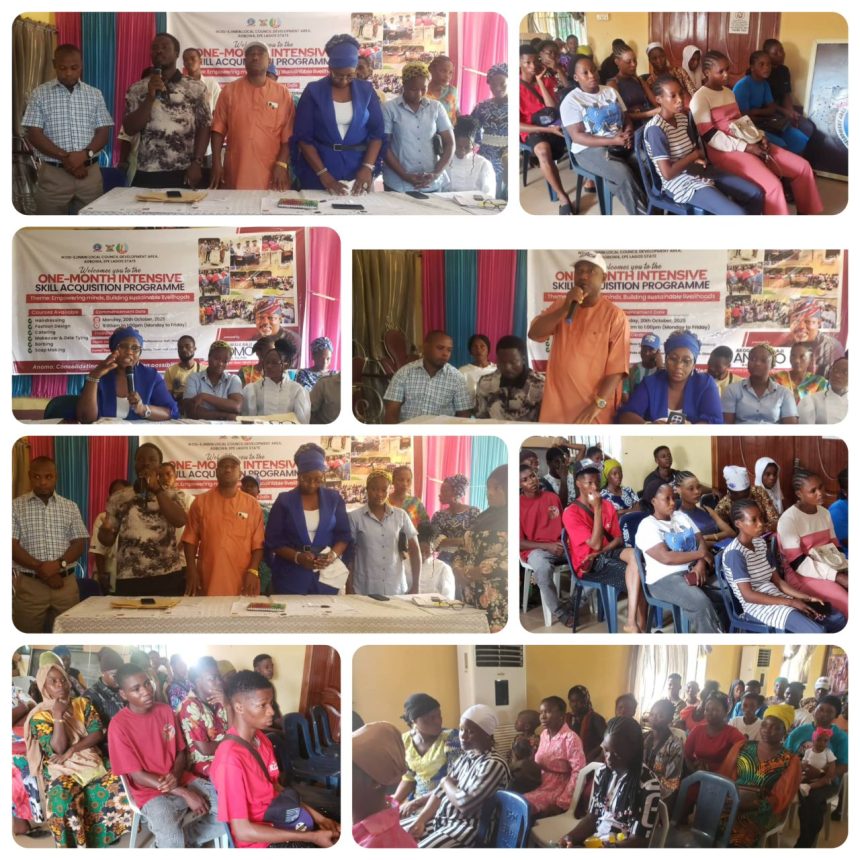 Ikosi-Ejinrin LCDA Launches Youth Skill Acquisition Programme to Promote Self-Reliance