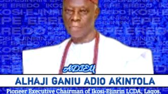 Rep. Wale Raji Pays Tribute to Late Mentor, Pioneer Ikosi-Ejinrin Chairman, Alhaji Ganiyu Akintola