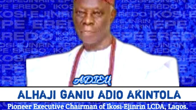 Rep. Wale Raji Pays Tribute to Late Mentor, Pioneer Ikosi-Ejinrin Chairman, Alhaji Ganiyu Akintola