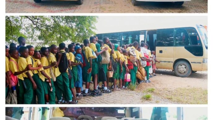 Students Applaud Lekki LCDA Chairman for Boosting School Transportation