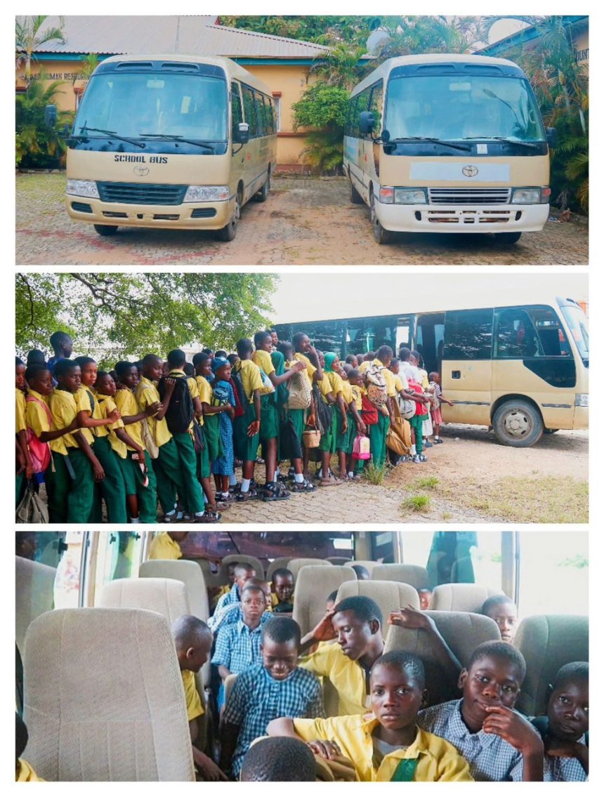 Students Applaud Lekki LCDA Chairman for Boosting School Transportation