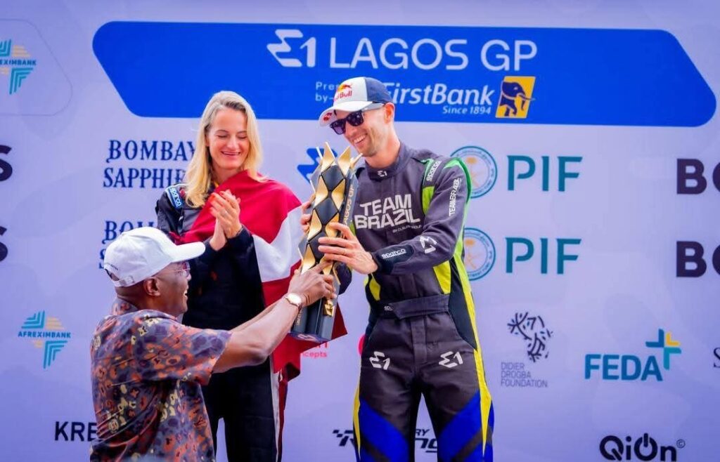 Governor Sanwo-Olu Crowns Team Brazil Champions of 2025 E1 Lagos GP