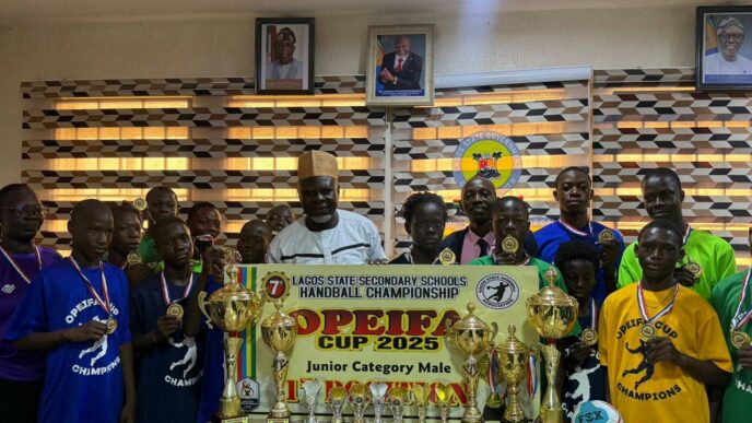 Education District IV Celebrates Victorious Students at 7th Opeifa Secondary Schools Sports Competition