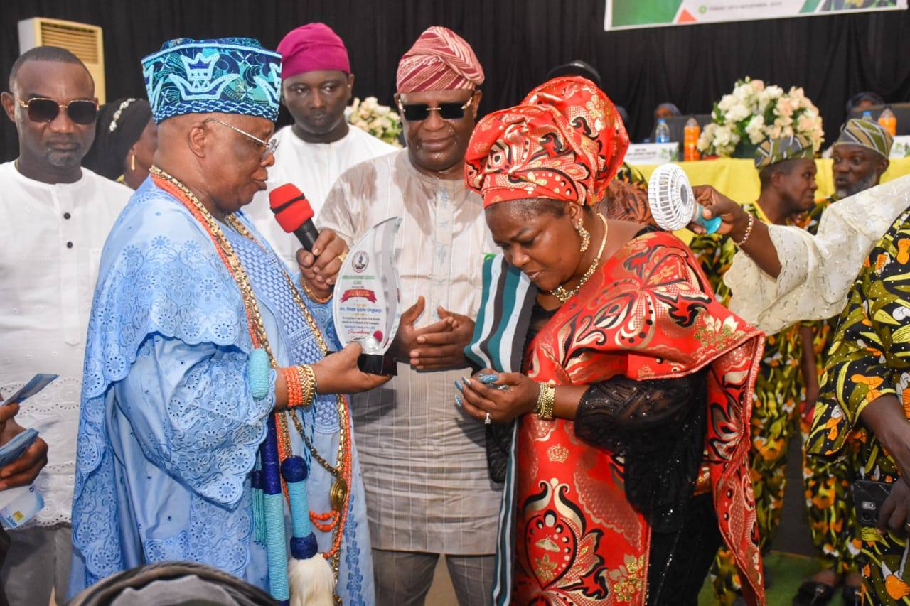 IKODASS Honours MWAPA Permanent Secretary Rianat Onigbanjo with Public Service Award