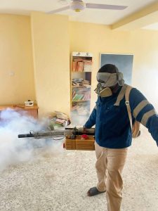 Lekki LCDA, fumigation in Lekki, school hygiene, public schools, environmental health, Engr Rasaki Kasali, community safety, sanitation exercise, Epe Insight, Lagos news