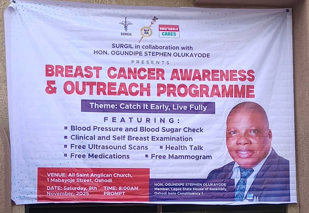 Over 200 Women Benefit from Breast Cancer Awareness Programme in Oshodi-Isolo