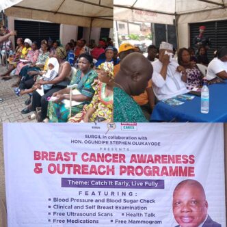 Over 200 Women Benefit from Breast Cancer Awareness Programme in Oshodi-Isolo