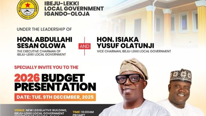 Ibeju-Lekki Announces 2026 Budget Presentation